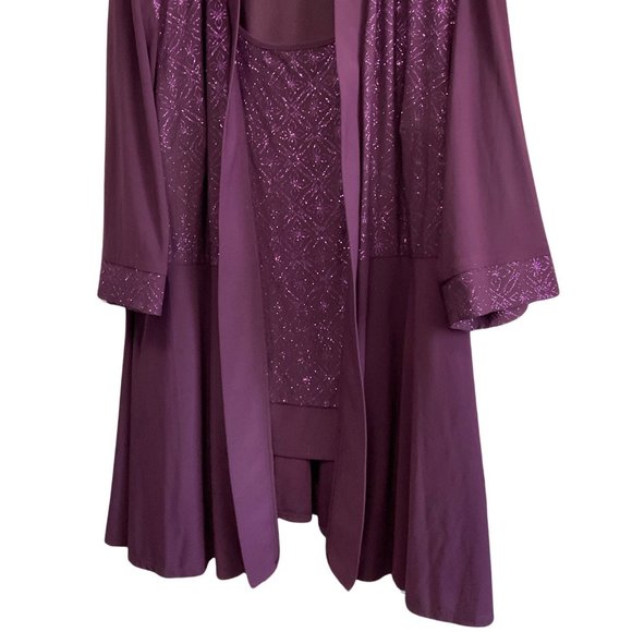 Purple Sparkle Mock Twin Set - Picture 2 of 4